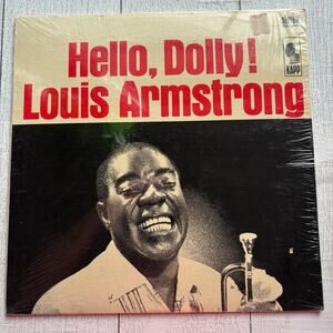 Vintage 1964 Louis Armstrong Hello, Dolly! Vinyl Album